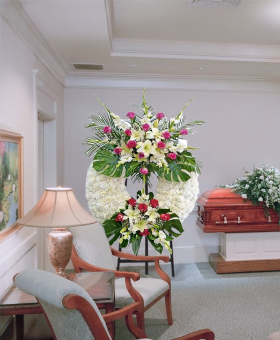 Envío de flores funerarias